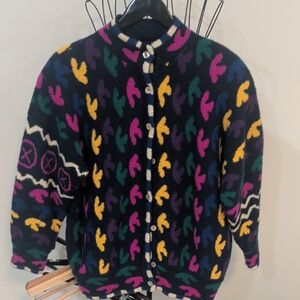 Women's Wool Vintage Cardigan